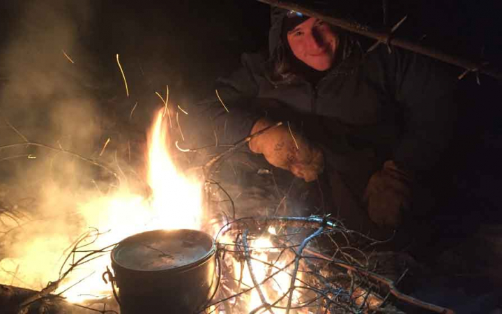 adults escape the daily grind on outdoor adventure 